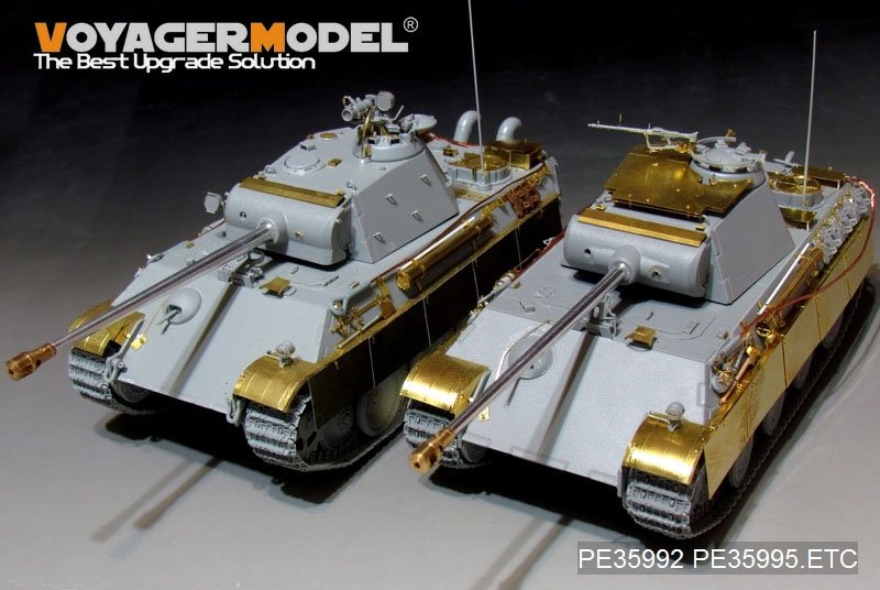 Maquette Voyager PE35995 Panther G allemand de la Seconde Guerre mondiale, version ultérieure. Modèle de base pour TAKOM 2121 au 1/35 – immagine 3