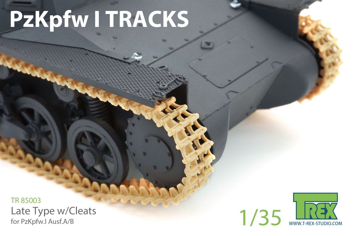 T-Rex Studio TR85003 Chenilles PzKpfw I Type tardif avec taquets pour Ausf.A/B 1/35 – immagine 2
