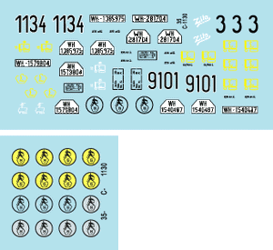 Star Decals 35-C1130 Panzer-Lehr Division n° 3 1/35 – Bild 2
