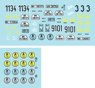 Star Decals 35-C1130 Panzer-Lehr Division n° 3 1/35 – Bild 2