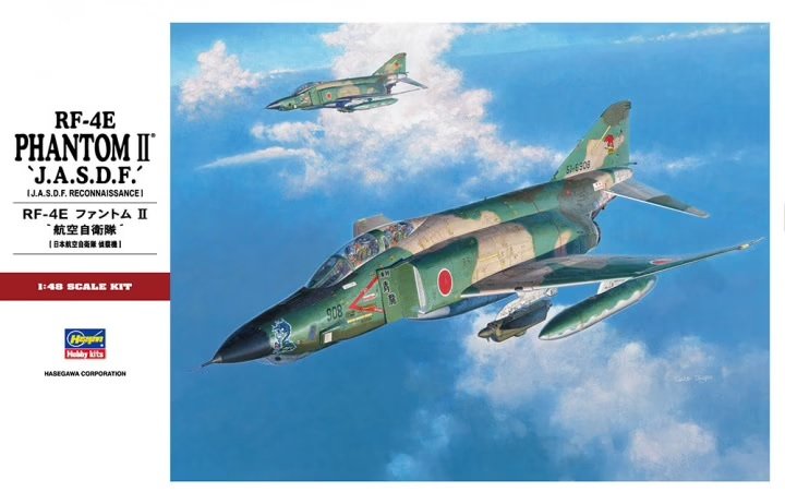 Hasegawa PT30 RF-4E Phantom II &amp;#39;JASDF&amp;#39; 1/48