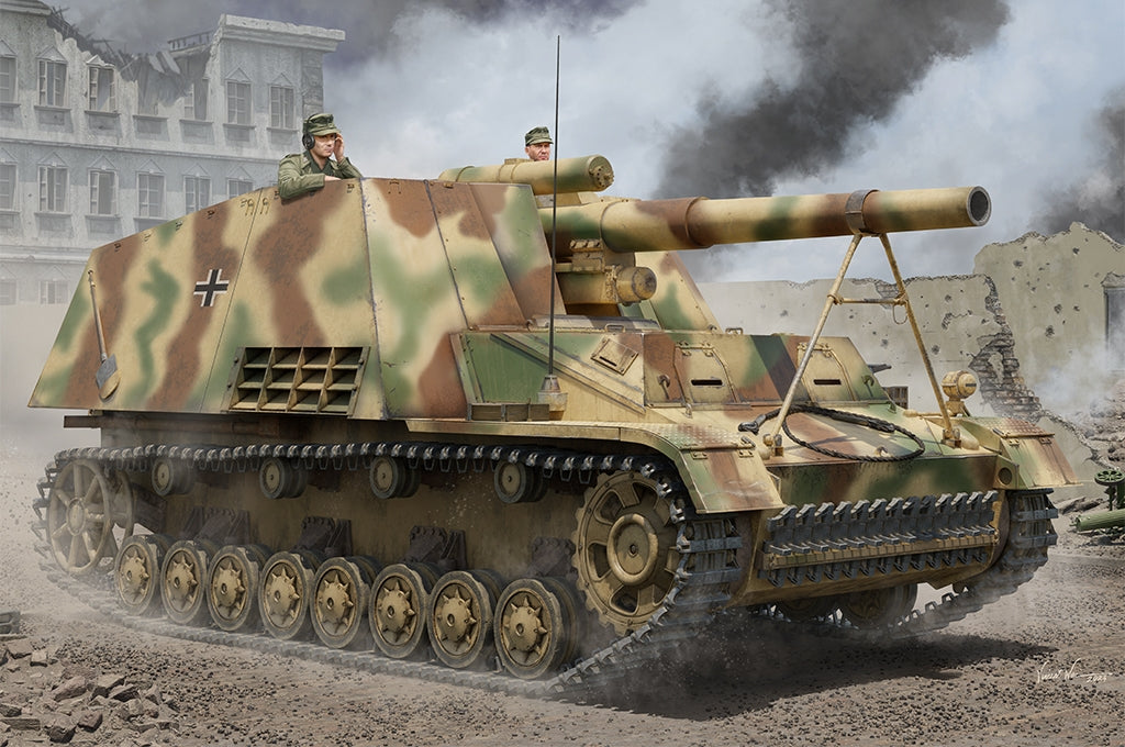 Trumpeter 00953 Allemand Sd.Kfz.165 Hummel Production Tardive 1/16