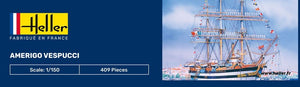 Heller 58807 Amerigo Vespucci - Kit de démarrage 1/150 – immagine 4