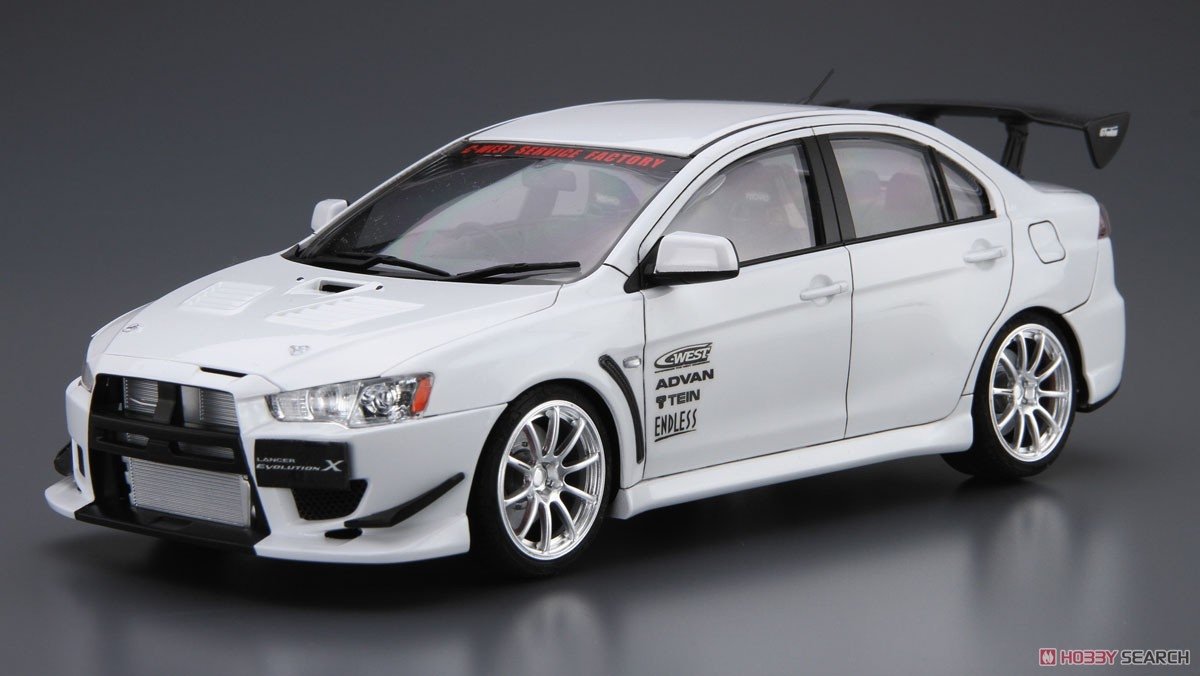 Aoshima 05897 Mitsubishi Lancer Evo &amp;#39;07 1/24  – immagine 2