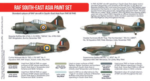 Coffret de peinture Hataka AS115 RAF Asie du Sud-Est, 6 x 17 ml – image 3