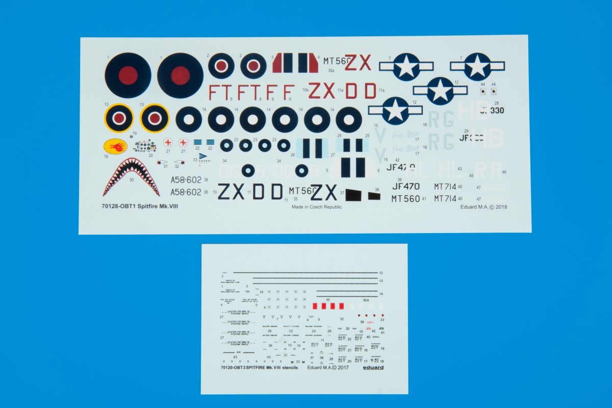 Eduard 70128 Spitfire Mk.VIII 1/72 – image 10
