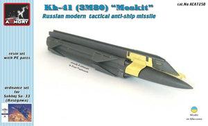 Maquette Armory Models ACA7250 Kh-41 (3M80) « Moskit » (SSN-22 « Sunburn ») missile antinavire tactique guidé 1/72