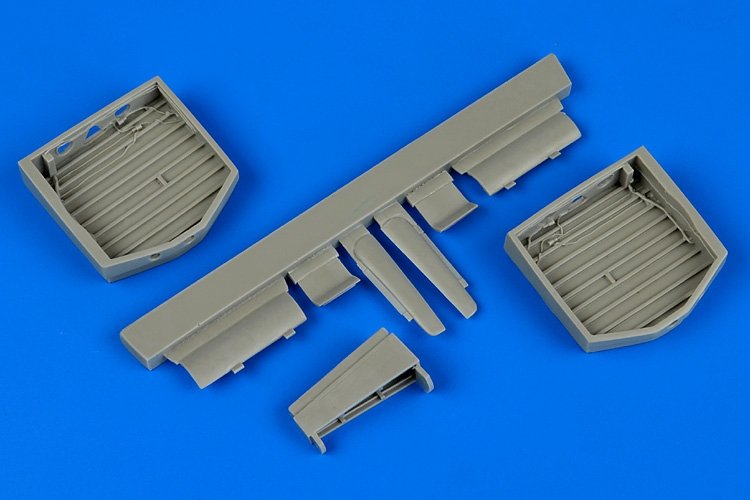 Baie de train d&amp;#39;atterrissage Aires 4602 P-40M Kitty Hawk 1/48 Hobby boss