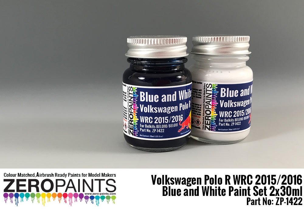 Peinture Zero Paints ZP-1422 - Volkswagen Polo R WRC 2015 2x30ml