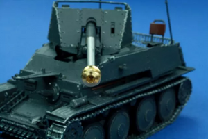 RB Modèle 48B27 7,62 cm PaK36(r) modèle intermédiaire Sd.Kfz.139 Marder III 1/48