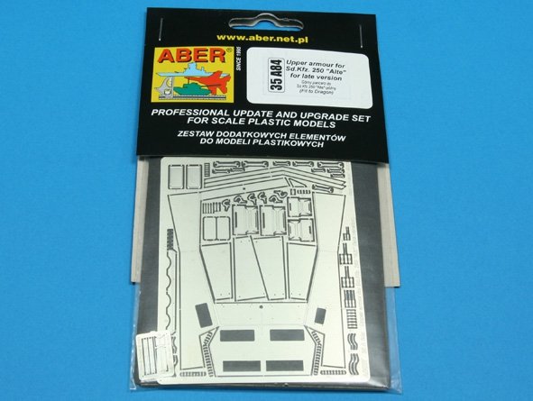 Aber 35A084 Armure supérieure pour Sd.Kfz. 250 Alte (Pour la version tardive) (1/35) – image 3