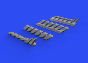 Échappements d&amp;#39;échappement Eduard 648607 Bf 110C/D/E pour maquette Eduard au 1/48 – immagine 3