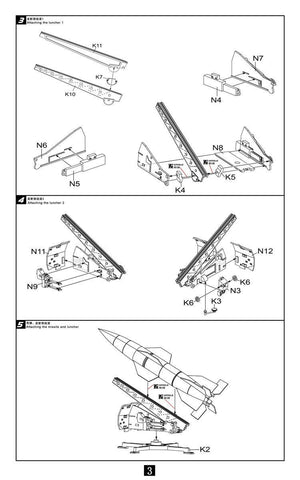 Modelcollect UA72141 Wasserfall Ferngelenkte Flakrakete allemand de la Seconde Guerre mondiale 1+1 pack 1/72 – image 8