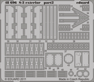 Eduard 48696 S-3 extérieur 1/48 Italeri
