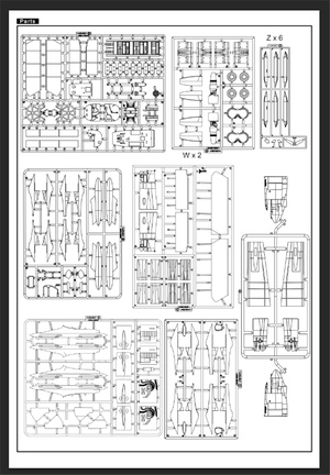 Modelcollect UA72200 B-52H US Stratofortress Bombardier stratégique 1/72 – imagen 24