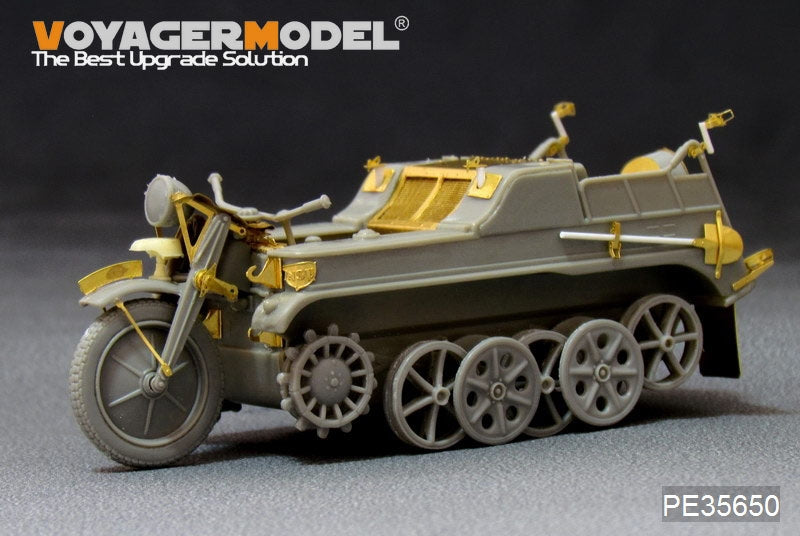Voyager modèle PE35650 seconde guerre mondiale allemand Sd.Kfz.2 kleines Kettenkard pour DRAGON 6114 1/35 – immagine 5