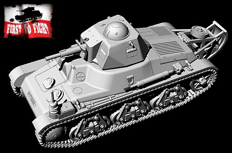 Premier char de commandement français Hotchkiss H35 équipé d&amp;#39;un canon SA38 de 37 mm (PL104) à l&amp;#39;échelle 1/72 – Bild 2