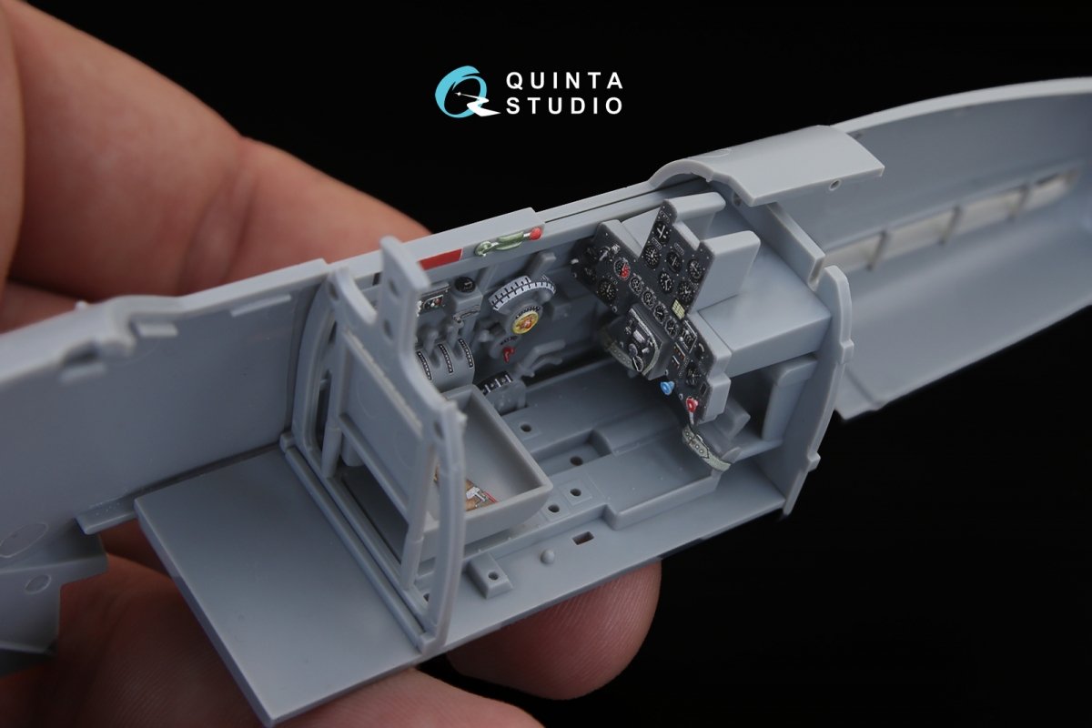 Quinta Studio QD32066 Ki-61-I 3D-Printed &amp;amp; coloured Interior on decal paper (for Hasegawa kit) 1/32 – zdjęcie 7