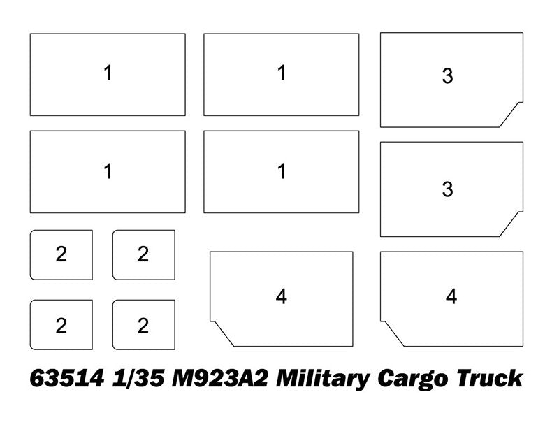 J&amp;#39;adore le kit 63514 M923A2 Camion de transport militaire 1/35 – Bild 12