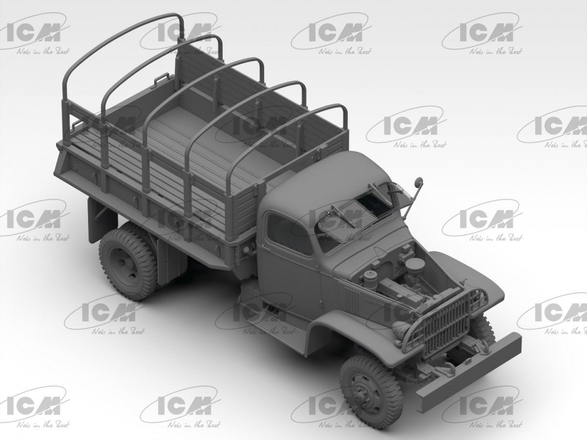 Camion de l&amp;#39;armée de la Seconde Guerre mondiale ICM 35593 G7107, échelle 1/35 – immagine 6