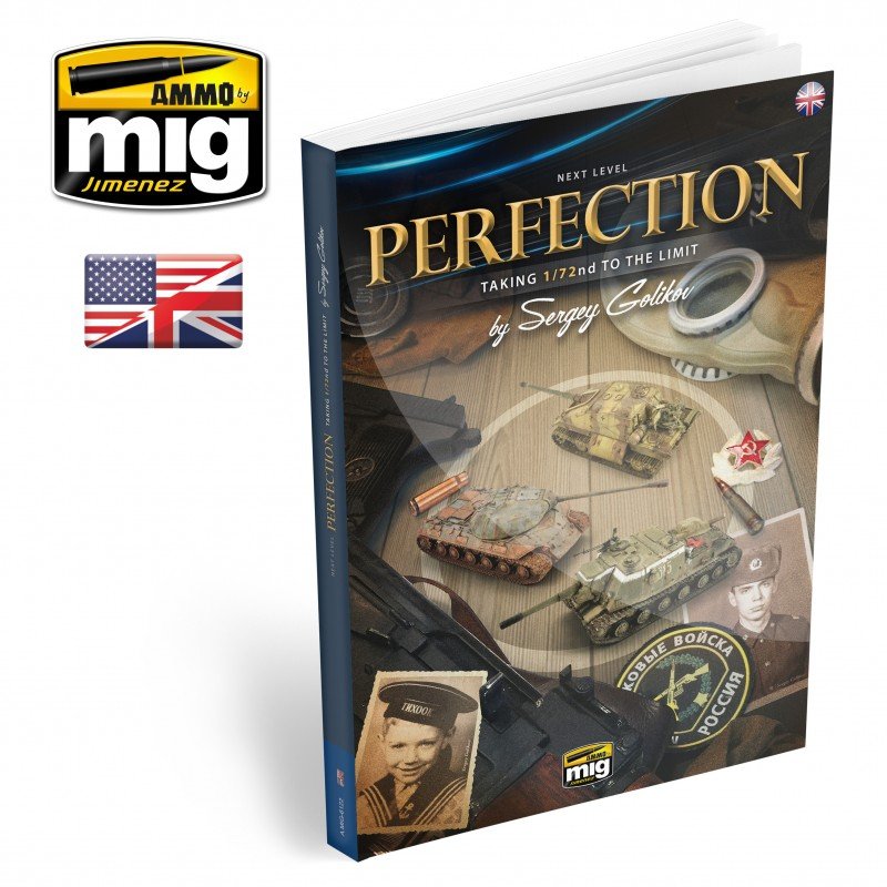 Ammo of Mig Jimenez 6122 NEXT LEVEL : PERFECTION - Faire passer l'échelle 1/72 au niveau supérieur (Anglais)