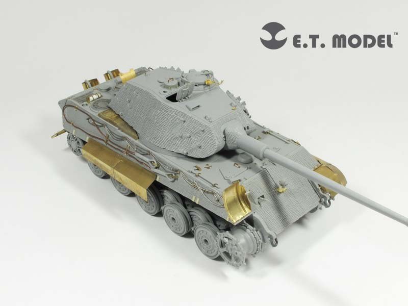 ET Model E35-033 WWII German KING TIGER (Tourelle Porsche) (Pour kit DRAGON) (1/35) – image 2