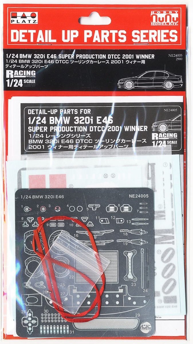 NuNu NE24005 BMW 320i E46 Pièces de détail 1/24