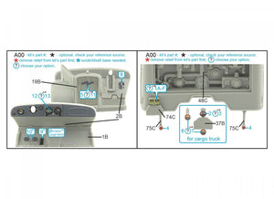 Intérieur imprimé en 3D et coloré sur papier décalcomanie Quinta Studio QD48294 pour Opel Blitz (Tamiya/Italeri) au 1/48 – image 2
