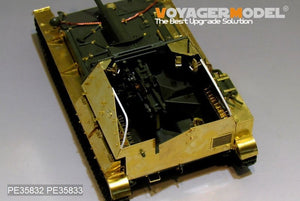Garde-boues pour canon automoteur russe SU-76 de la Seconde Guerre mondiale, modèle Voyager PE35833 (pour TAMIYA 35349), échelle 1/35 – image 3