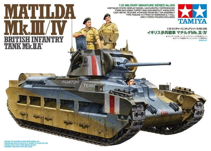Tamiya 35300 Matilda Mk.III/IV 1/35 – imagen 2