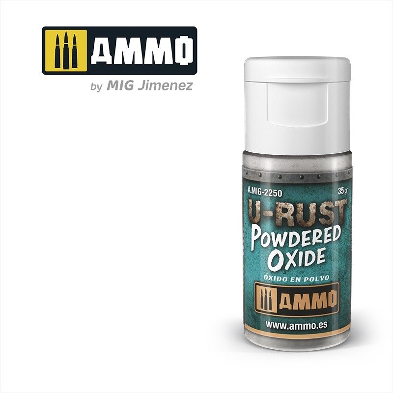 Munitions de Mig 2250 U-RUST OXYDE EN POUDRE (15 ml) 