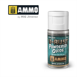 Munitions de Mig 2250 U-RUST OXYDE EN POUDRE (15 ml)