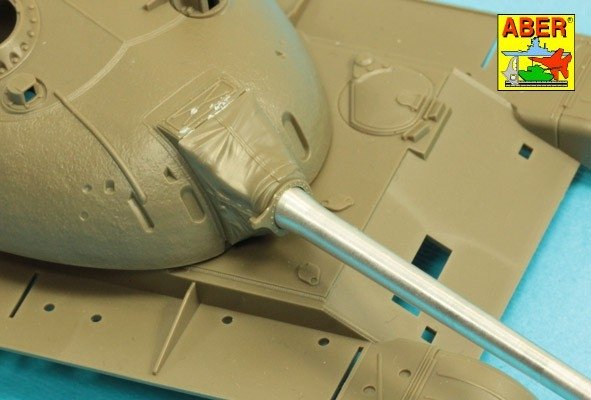 Canon Aber 48L-41 de 100 mm pour char russe D-10T T-55, compatible avec la maquette Tamiya : 32571 ; échelle 1/48 – imagen 8