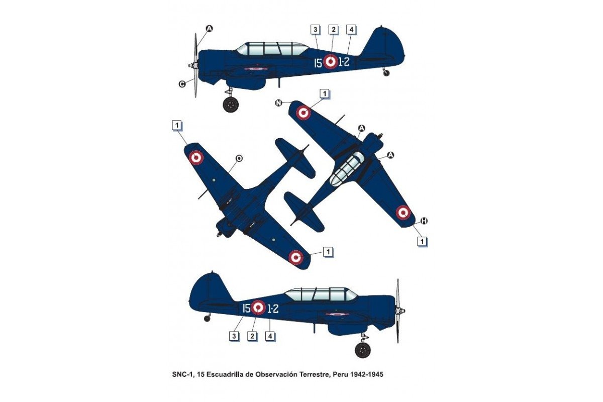 Dora Wings 48041 Curtiss-Wright SNC-1 Falcon II 1/48 – image 6