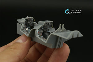 Intérieur imprimé en 3D et coloré sur papier décalcomanie Quinta Studio QDS-48395 F-14A (Hobby Boss) (Petite version) 1/48 – image 10