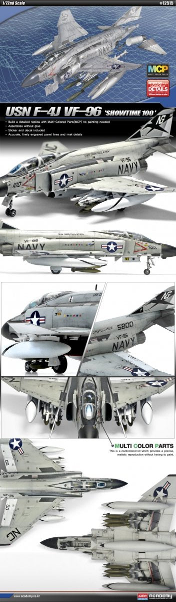 Maquette Academy 12515 USN F-4J VF-96 au 1/72 – image 2