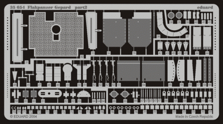 Eduard 35654 Flakpanzer Gepard 1/35 Tamiya – Bild 2