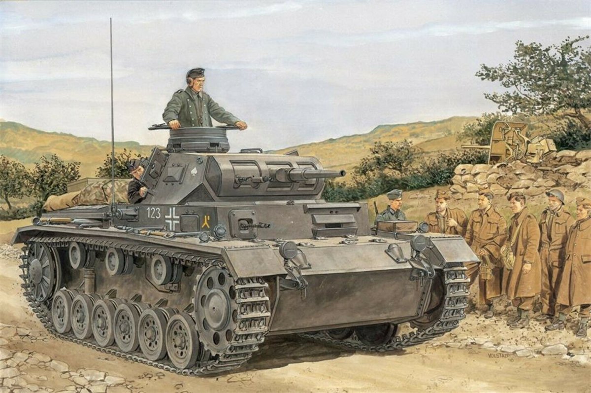 Dragon 6944 Pz.Kpfw.III Ausf.E/F (Kit intelligent) (2en1) 1/35 – image 3