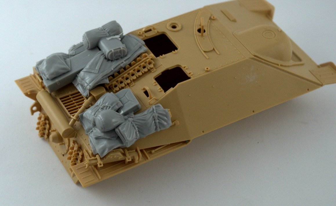 Ensemble de rangement Panzer Art RE35-573 pour « Hetzer » au 1/35