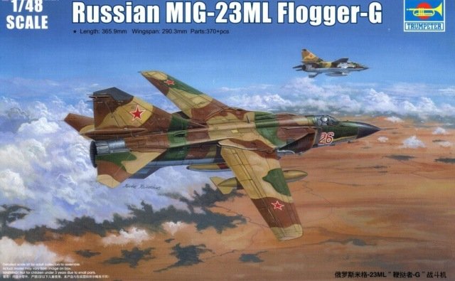 Trumpeter 02855 MIG 23ML Flogger G russe (1/48)