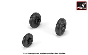 Roues Armory Models AW72325 F-117A Nighthawk avec pneus lestés 1/72 – immagine 4