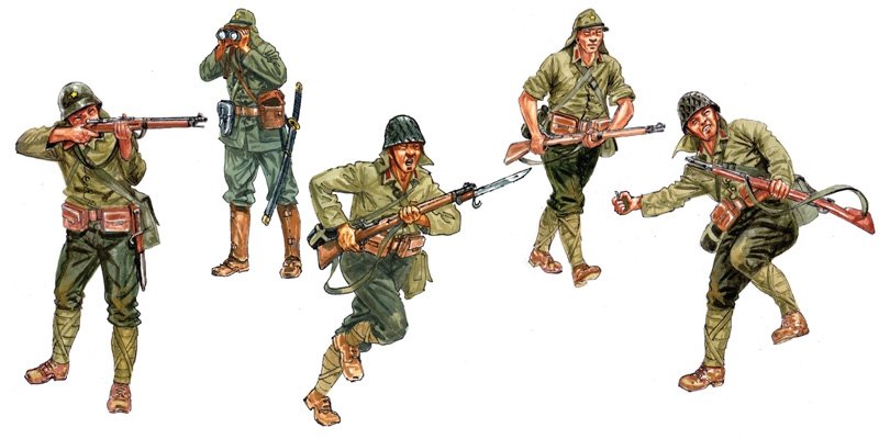 Italeri 6170 Infanterie japonaise (1/72)