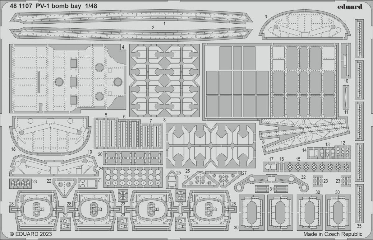 Eduard BIG49377 PV-1 PARTIE II ACADÉMIE 1/48 – immagine 5