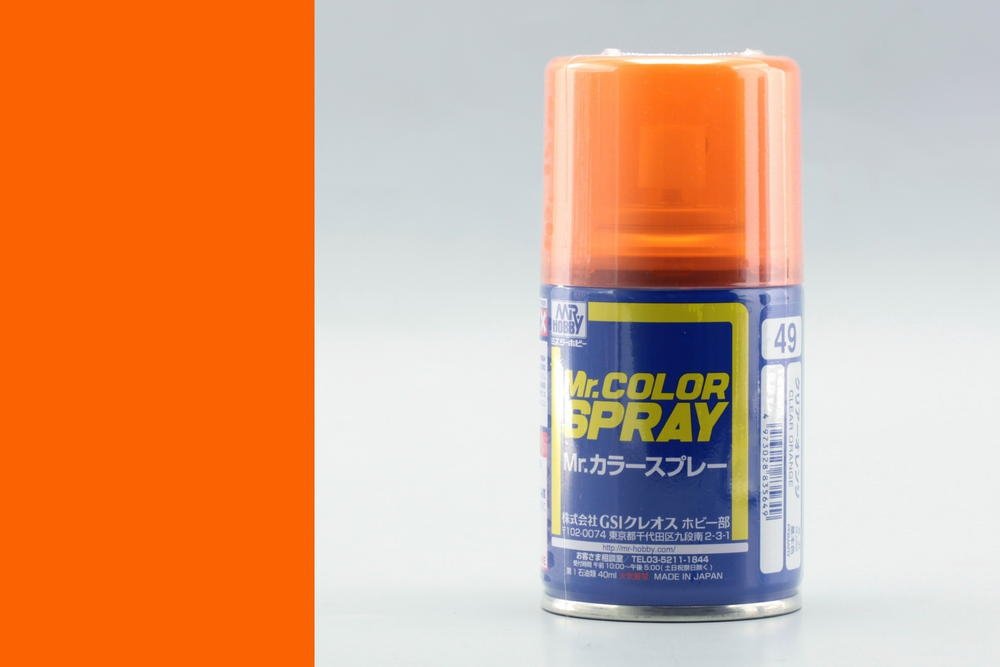 Mr.Hobby S-049 Orange Transparent - (Brillant) Spray