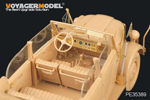 Maquette Voyager PE35389 Steyr 1500A Kommandeurwagen allemand de la Seconde Guerre mondiale pour TAMIYA 35235 1/35 – Bild 7