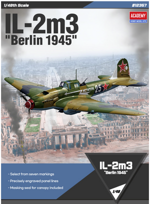 Academy 12357 Il-2m3 Berlin 1945 1/48 – image 3