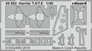 Maquette Eduard 49882 Harrier T.4/T.8 KINETIC au 1/48 – immagine 2