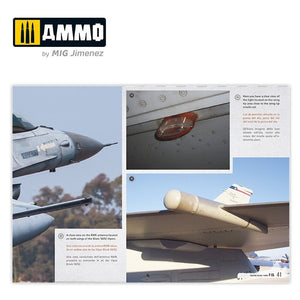Munitions du Mig Jimenez 6029 F-16 Fighting Falcon / VIPER. Guide des modélisateurs visuels multilingue (anglais, spa, ita) – immagine 5
