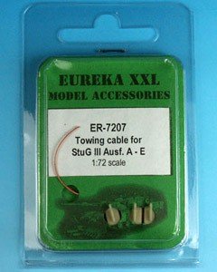 Eureka XXL ER-7207 Câble de remorquage pour StuG-III Ausf. AE 1/72
