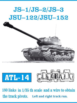 Modèle Friul ATL-014 JS-1/JS-2/JS-3 JSU-122/JSU-152 1/35
